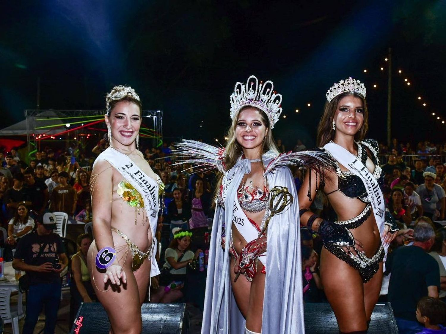 Victoria tiene nueva Representante Departamental del Carnaval: Melanie Hereñú fue coronada este fin de semana