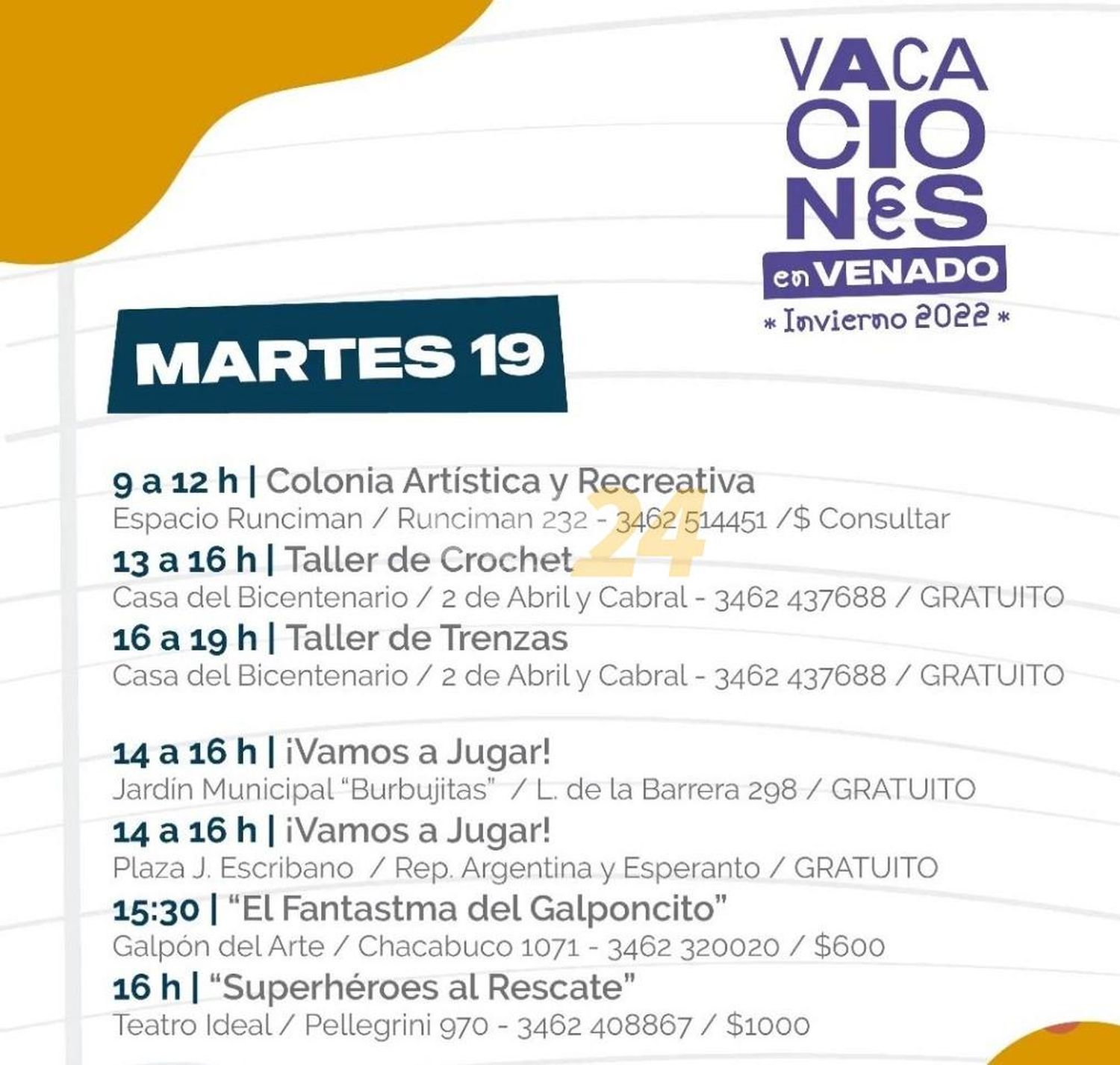 Un martes de vacaciones con actividades para todos los gustos