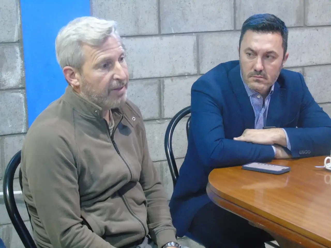 Rogelio Frigerio saluda a Luis Petri como Ministro de Defensa