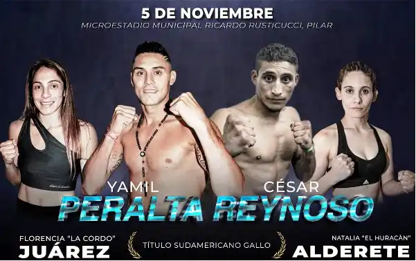 Peralta-Reynoso y Juárez-Alderete este viernes en Argentina