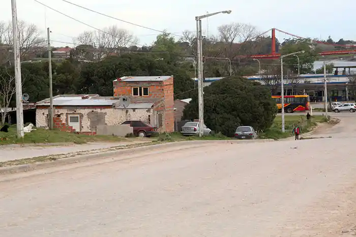 El ingreso a la ciudad que no se pavimentó