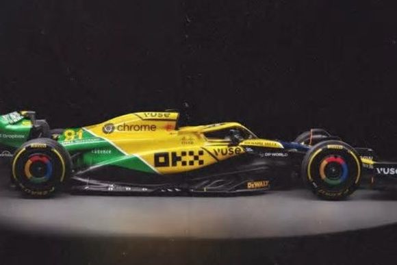 McLaren rinde homenaje al legado de Ayrton Senna con el diseño único "Senna Sempre"