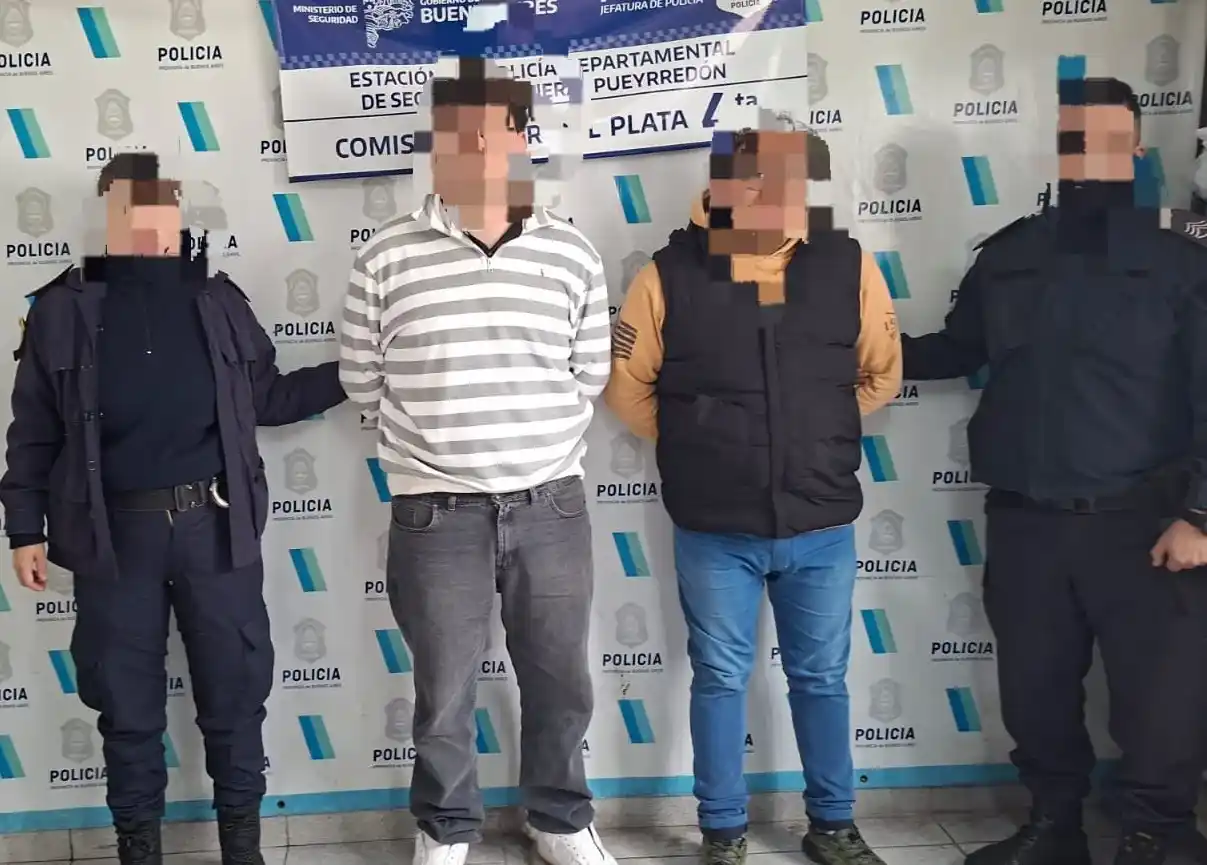 La propietaria de la vivienda radicó la denuncia por los destrozos ocasionados por ambos sujetos.