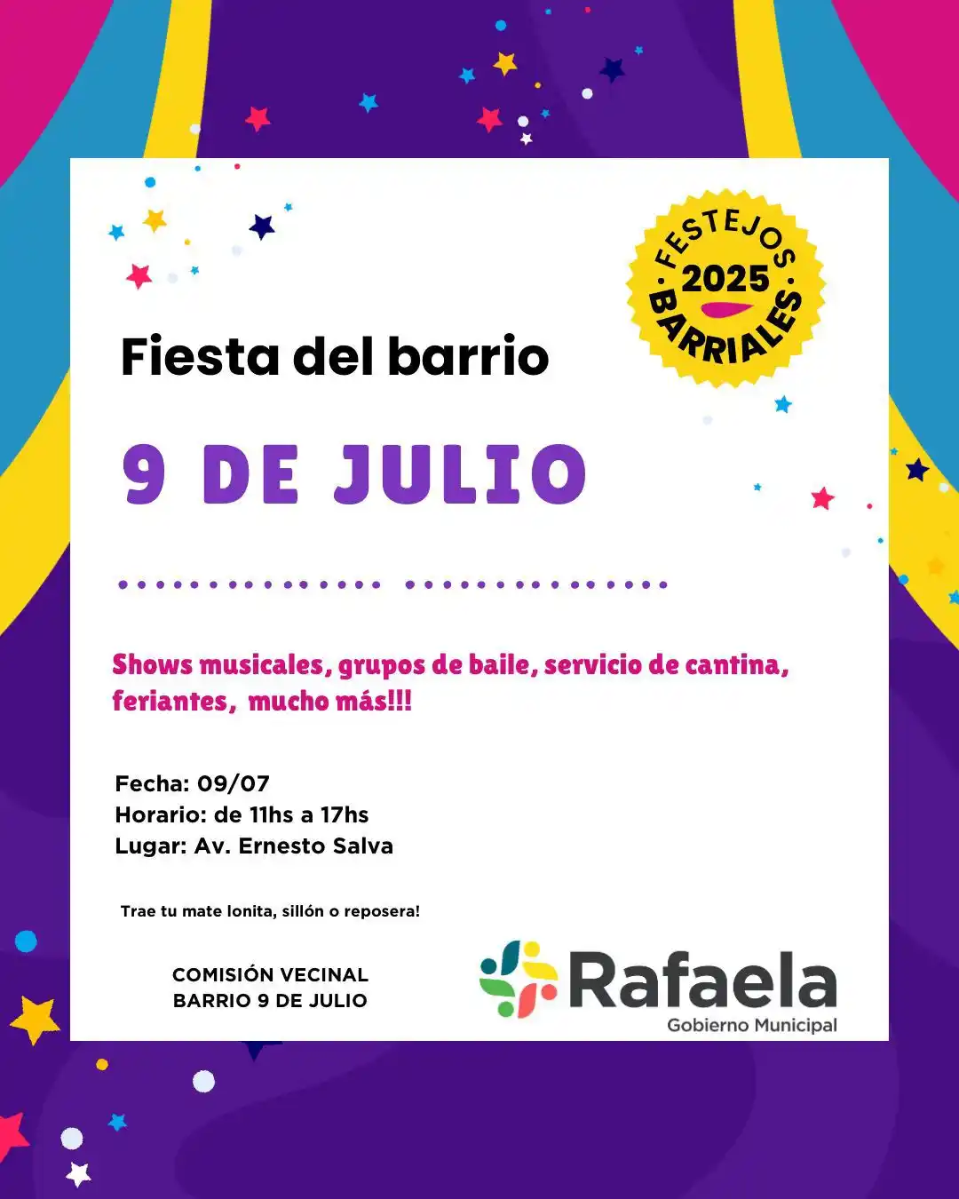 Fiesta del barrio 9 de julio