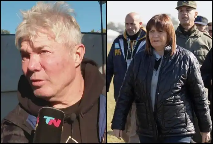 El abogado Fernando Burlando y la ministra Patricia Bullrich.
