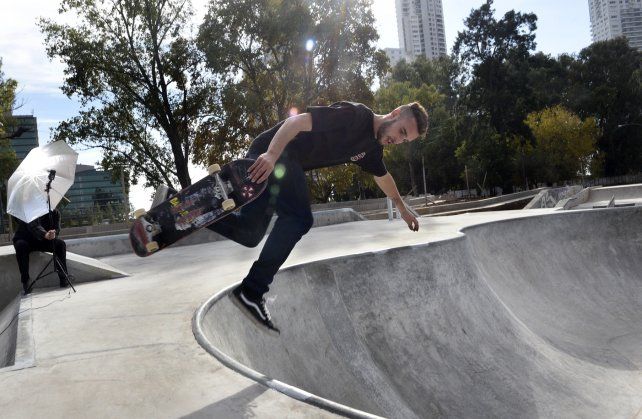 Mega pista de skate, rollers y bicis en Puerto Norte