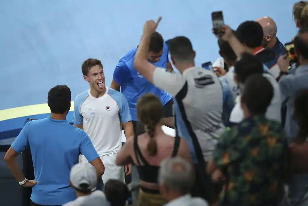 Schwartzman disfruta de un triunfo resonante.