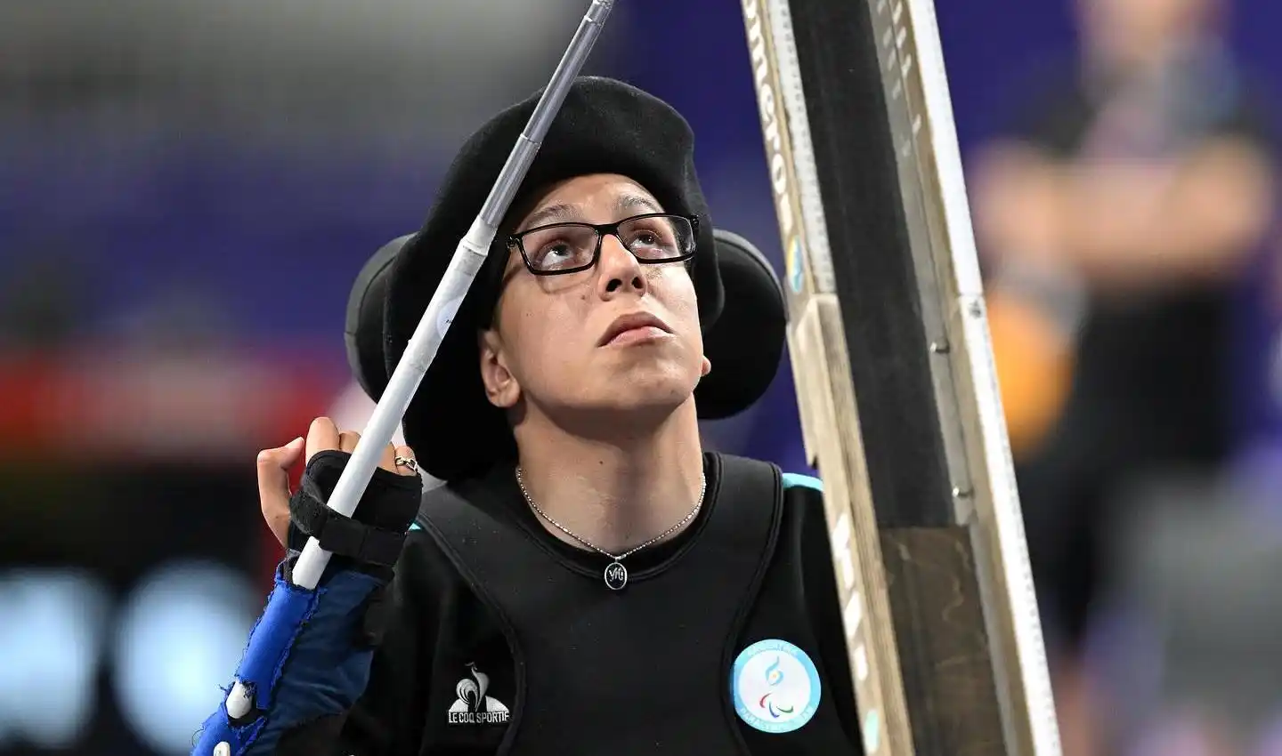 El marplatense Rodrigo Romero en plena competencia (Foto: ENARD)