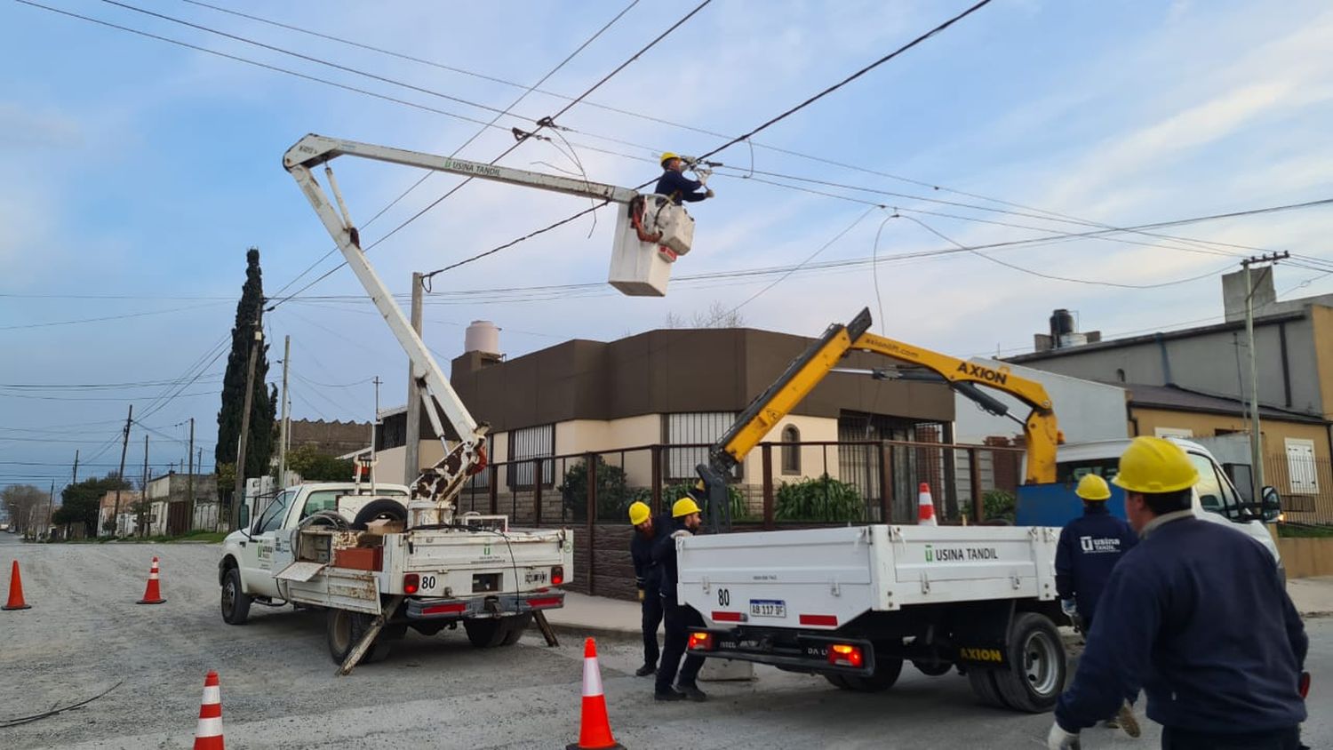 Un robo de cables dejó sin suministro de luz a 150 usuarios de la Usina