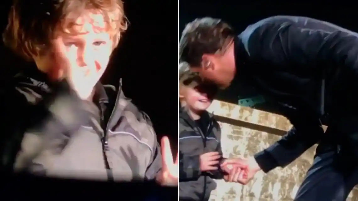 Michael Bublé volvió a cantar junto a su hijo Noah