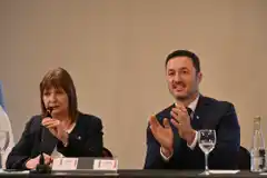 El mensaje de despedida de Milei a Bullrich y Petri