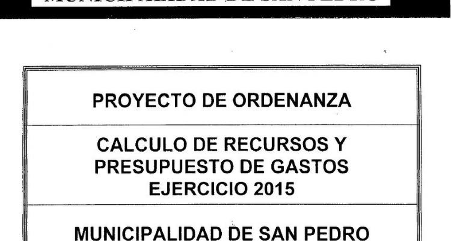 Giovanettoni elevó un Presupuesto por casi $ 323 millones