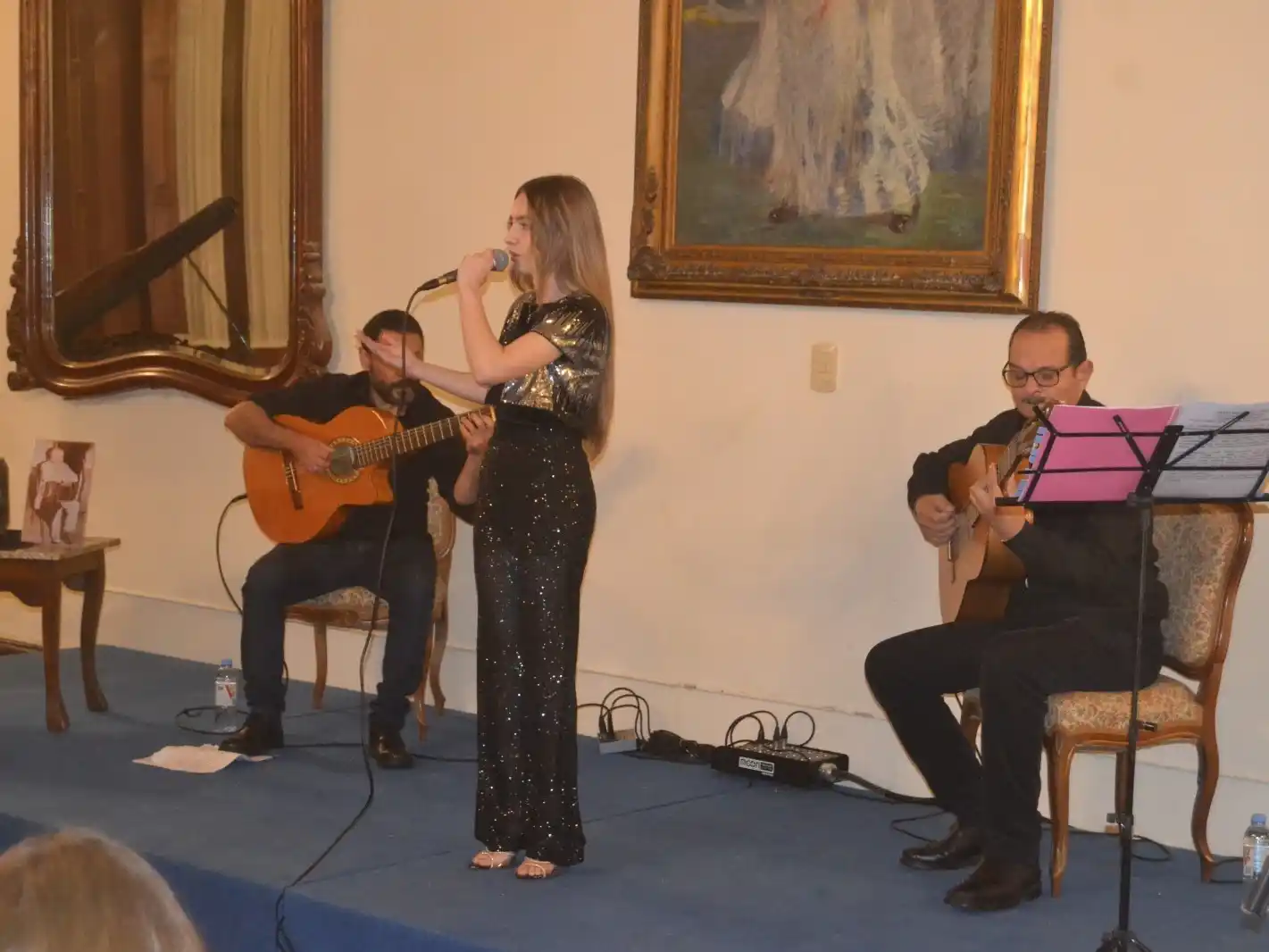 Valentina Etchebest volvió a emocionar en Gualeguay con su espectáculo “Tango y algo más”