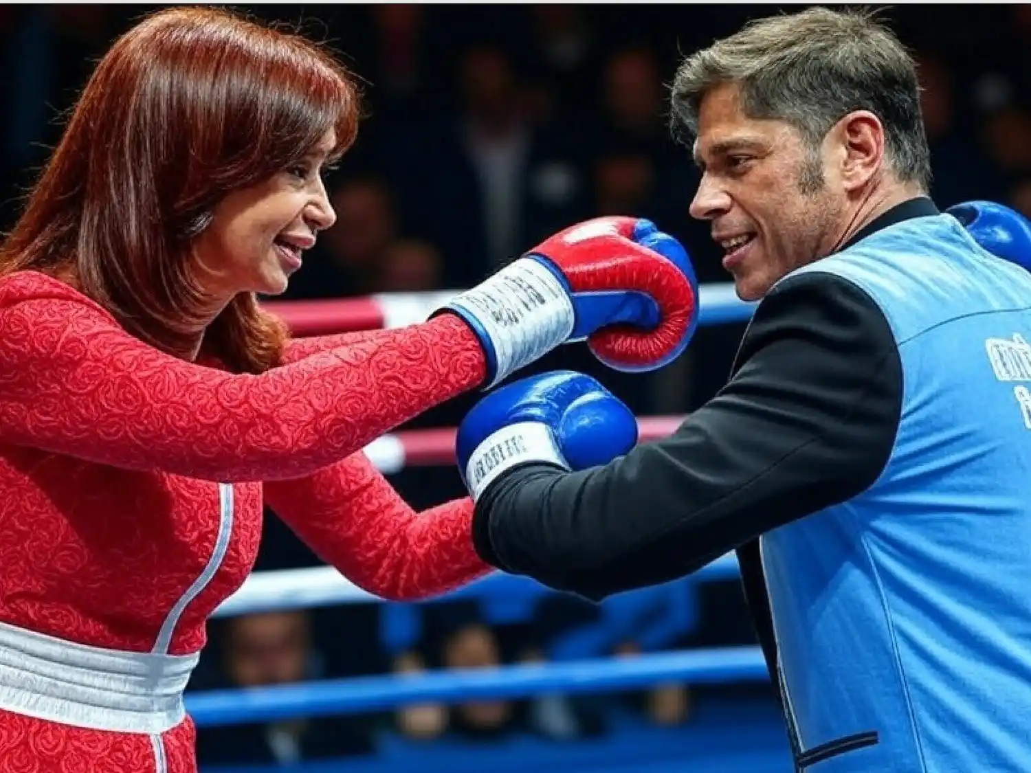 Round interno: la interna peronista ya no se debate, se boxea. Guantes puestos, proyecto caído.