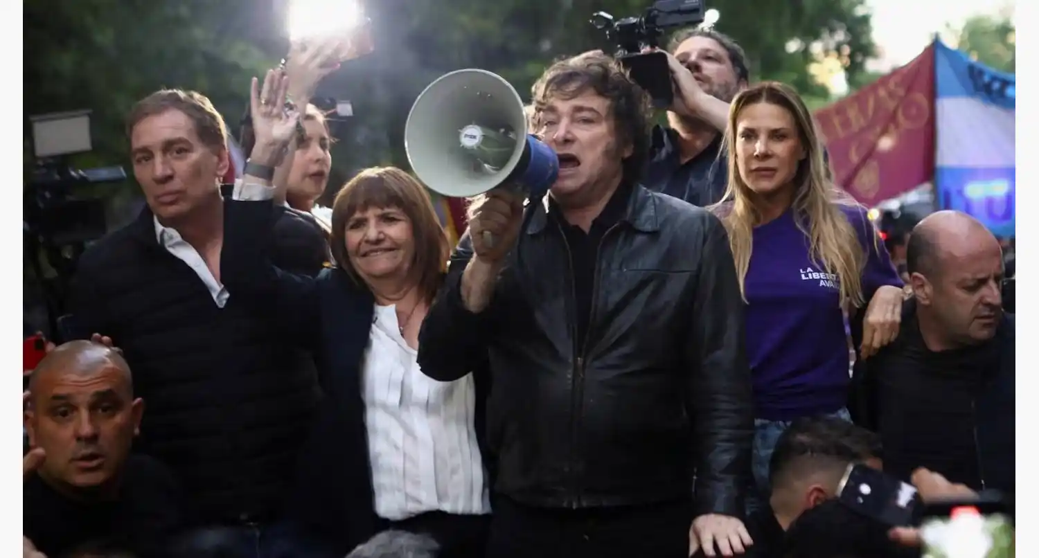 El Presidente estará en Rosario, donde fueron convocados los militantes de Las Fuerzas del Cielo y de la Juventud Libertaria. (Foto: Reuters - Matías Baglietto)