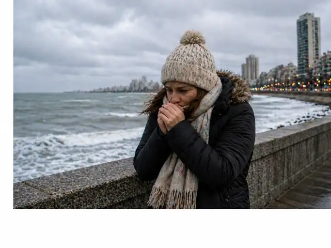 Miércoles más templado, con viento y máxima de 15°C