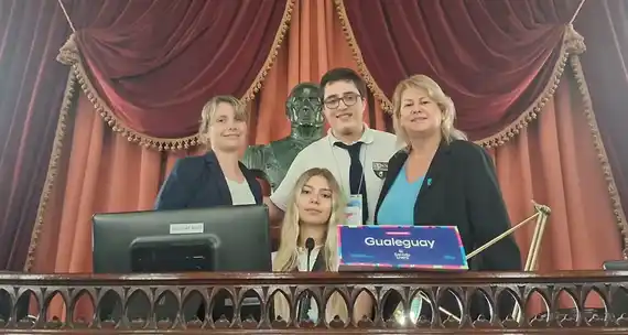 Instituto San Martín de Galarza: Proyecto aprobado en el Senado Juvenil