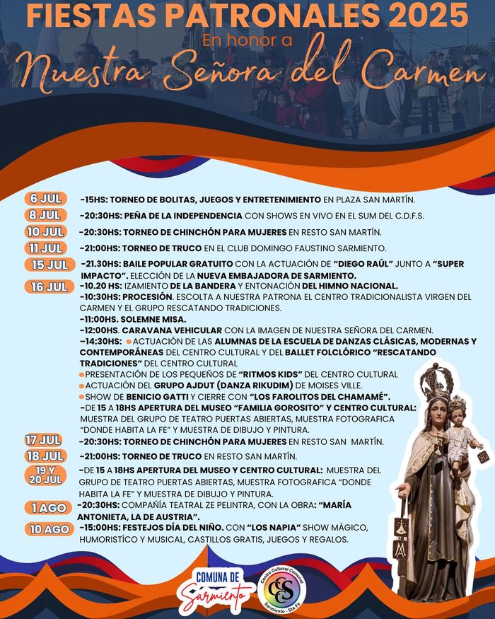 patronales sarmiento