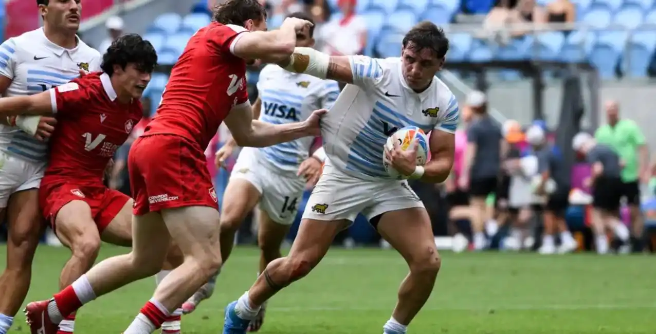 Seven de Sydney: en su debut, Los Pumas 7s vencieron a Canadá
