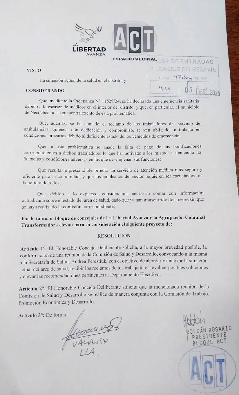 Nota HCD Salud