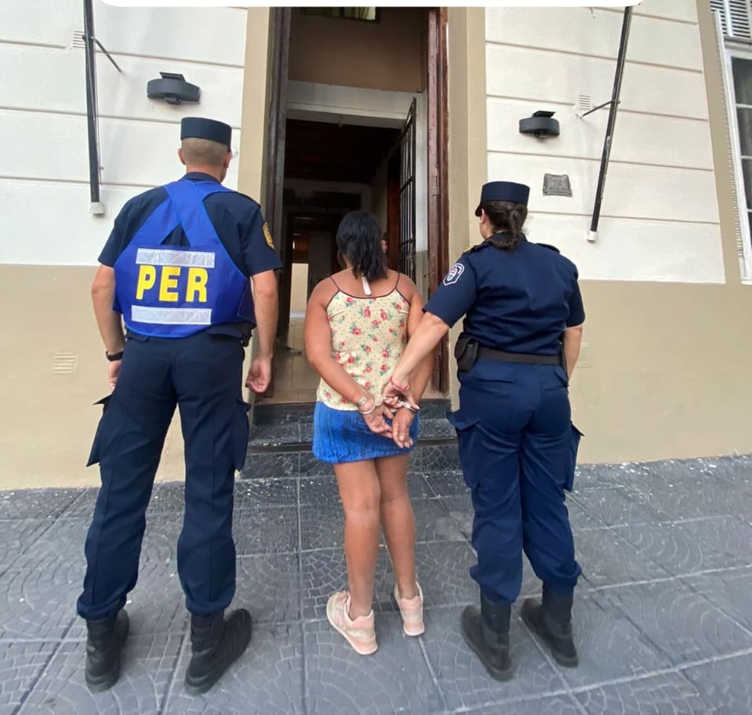 Detienen a una mujer por el robo de metales en un terreno perimetrado