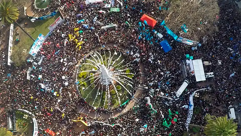 Bonafini llamó a "retomar las Marchas de la Resistencia"