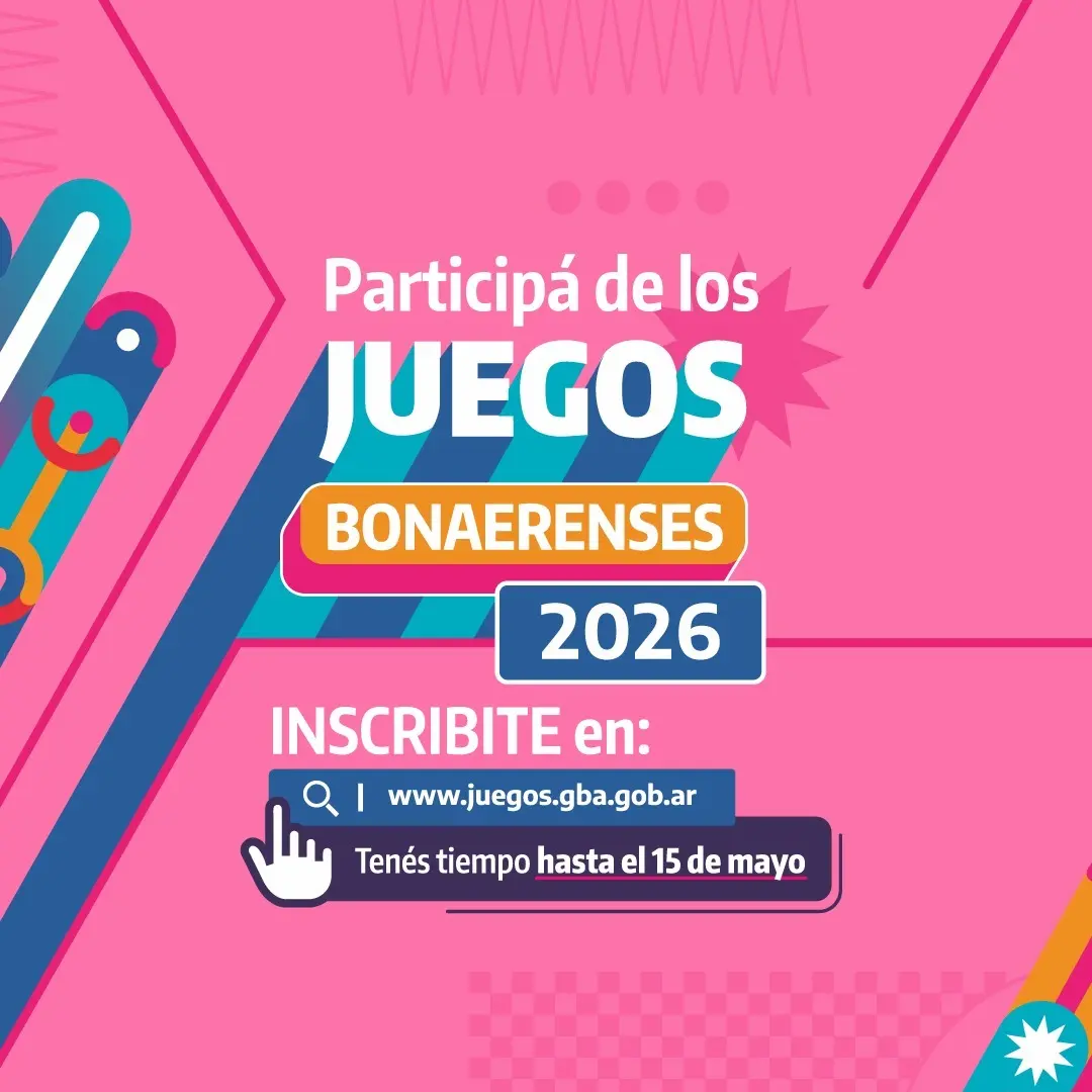 Restan diez días para el cierre de inscripciones de los Juegos Bonaerenses