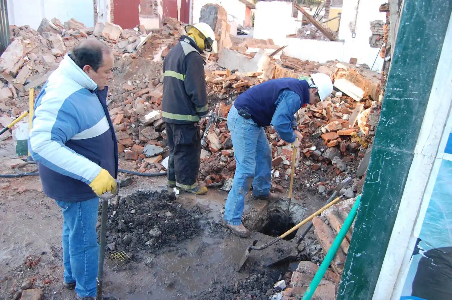 Ayer por la mañana una fuga de gas generó pánico en pleno centro