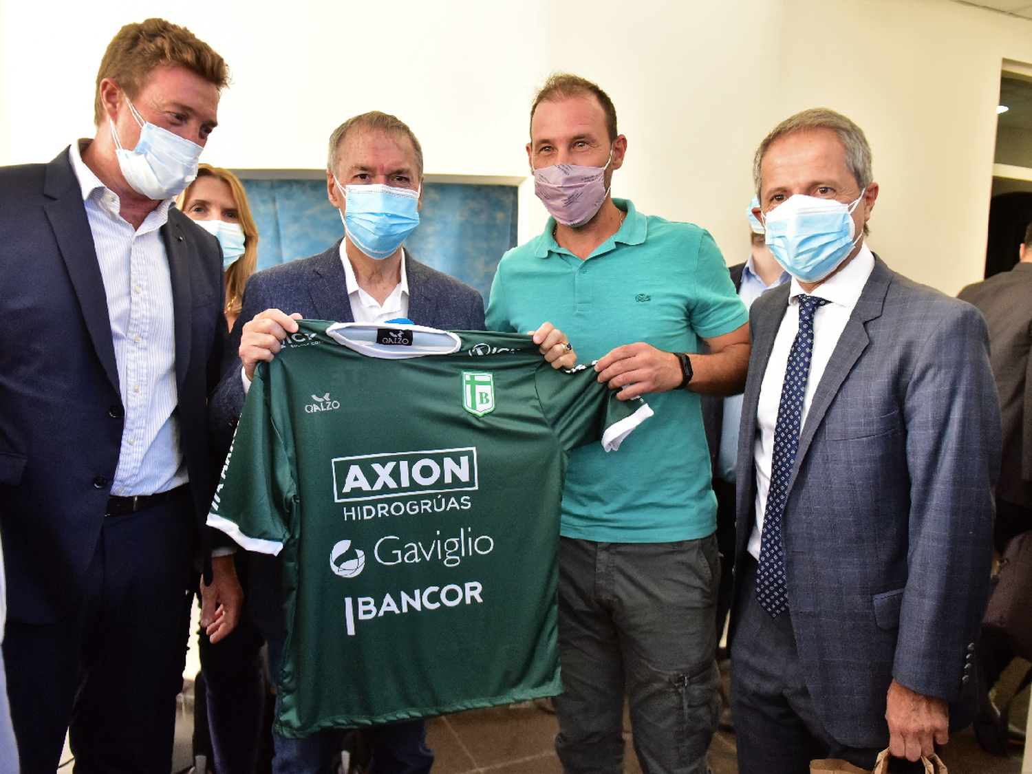 Aróstegui visitó a Schiaretti y Sportivo prepara su primer amistoso