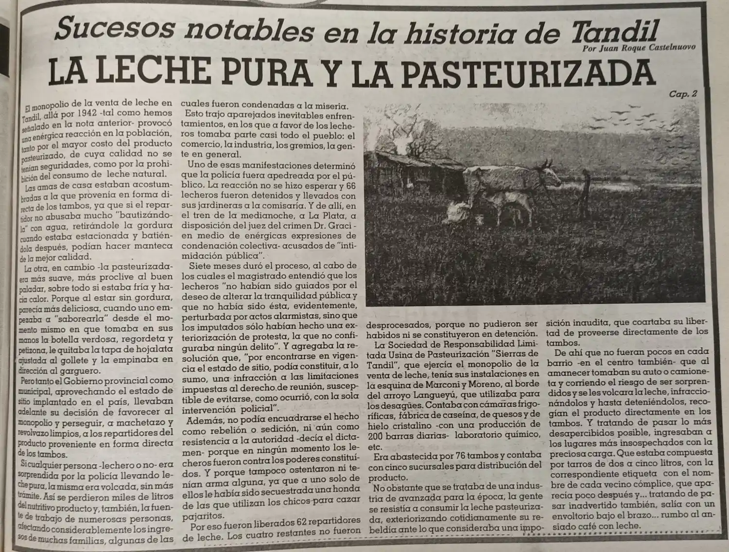 La leche pura y la pasteurizada - Cap. 2
