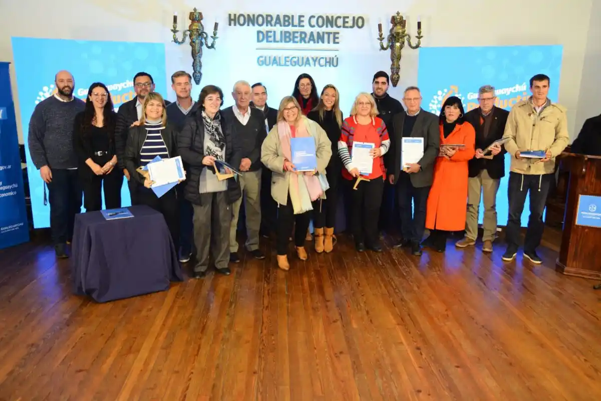 Anunciaron los ganadores del concurso de innovación "Gualeguaychú Productiva"