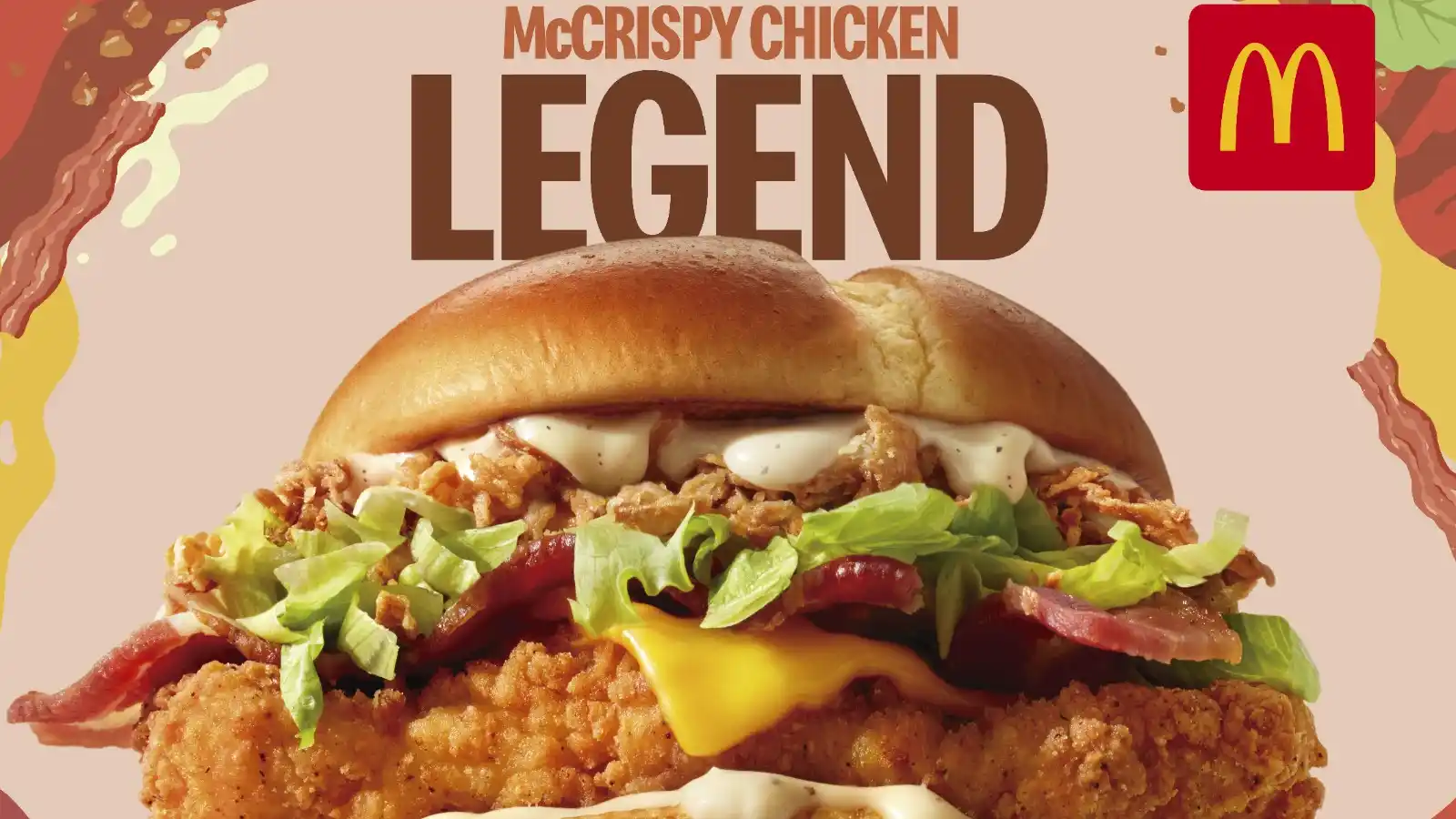 McDonald’s presenta la nueva McCrispy Chicken Legend y revive un sabor clásico