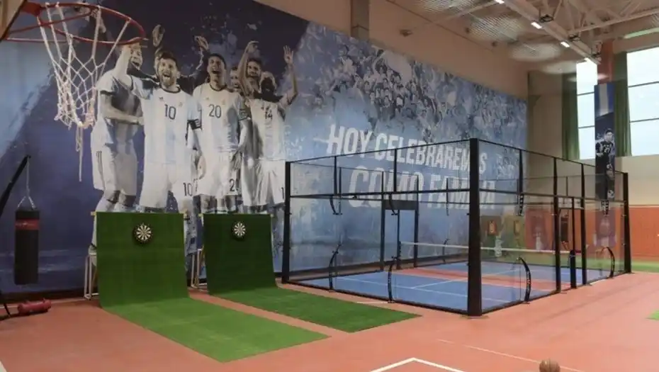 Qué es el Padbol, el deporte sensación en la concentración de la Selección Argentina