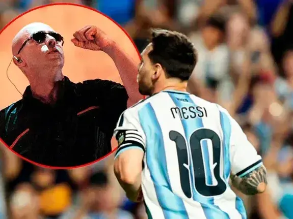 Messi le rindió un nuevo homenaje al Indio Solari usando una de sus canciones en un video del entrenamiento en Kansas. Foto: Redes