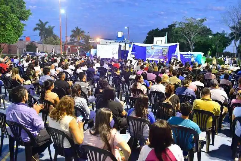 Multitudinaria jornada de formación política en Pirané