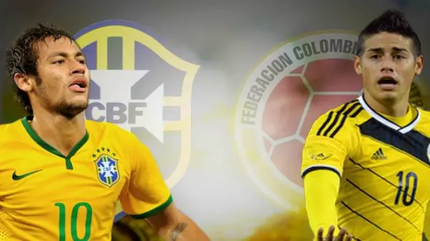 Mundial 2014: Brasil y Colombia se enfrentan por un lugar en la semifinal