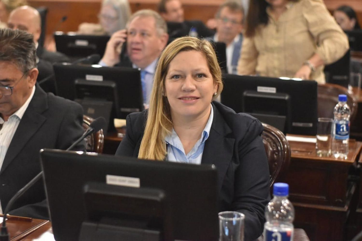 Diputada provincial, Mariana Bentos.