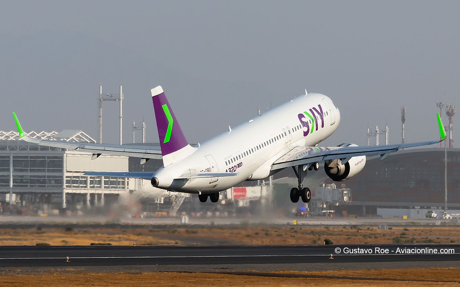 SKY Airline incorpora un nuevo Airbus A320neo para consolidar su expansión regional