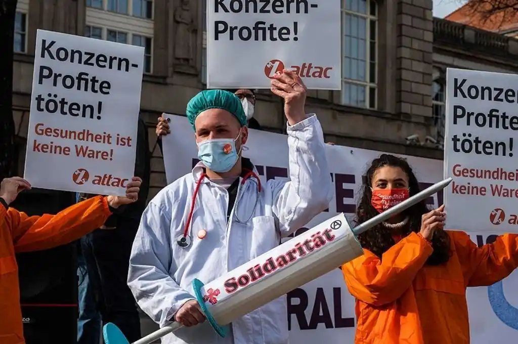 Personalidades del mundo pidieron la exención de patentes de vacunas