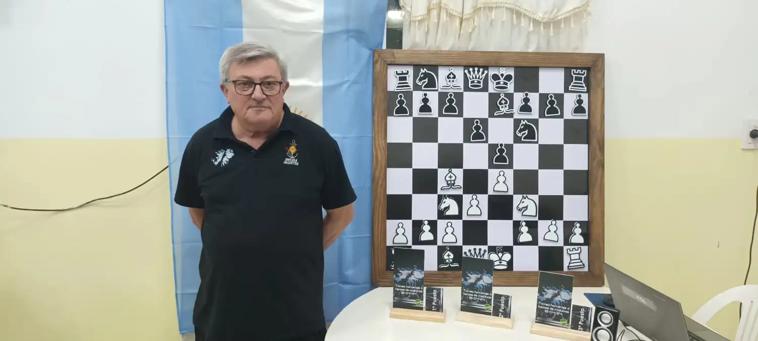 Comenzó el torneo de ajedrez en homenaje a Veteranos de Malvinas