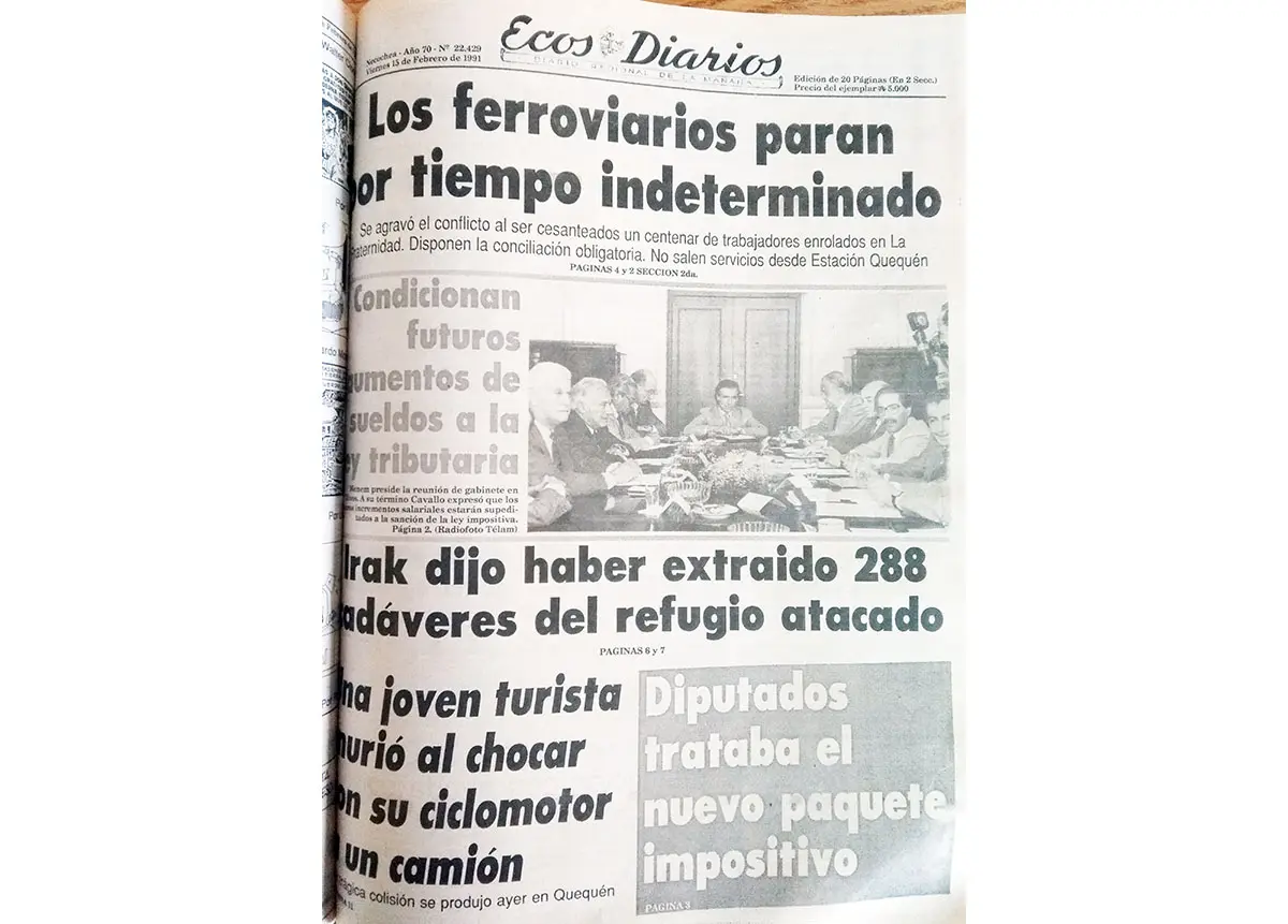 Viernes 15 de febrero de 1991
