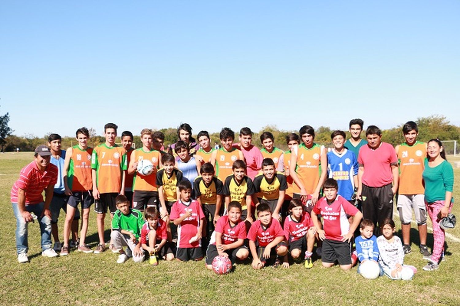 Amateur: Se desarrolló el segundo encuentro de fútbol infantil de la AFAG