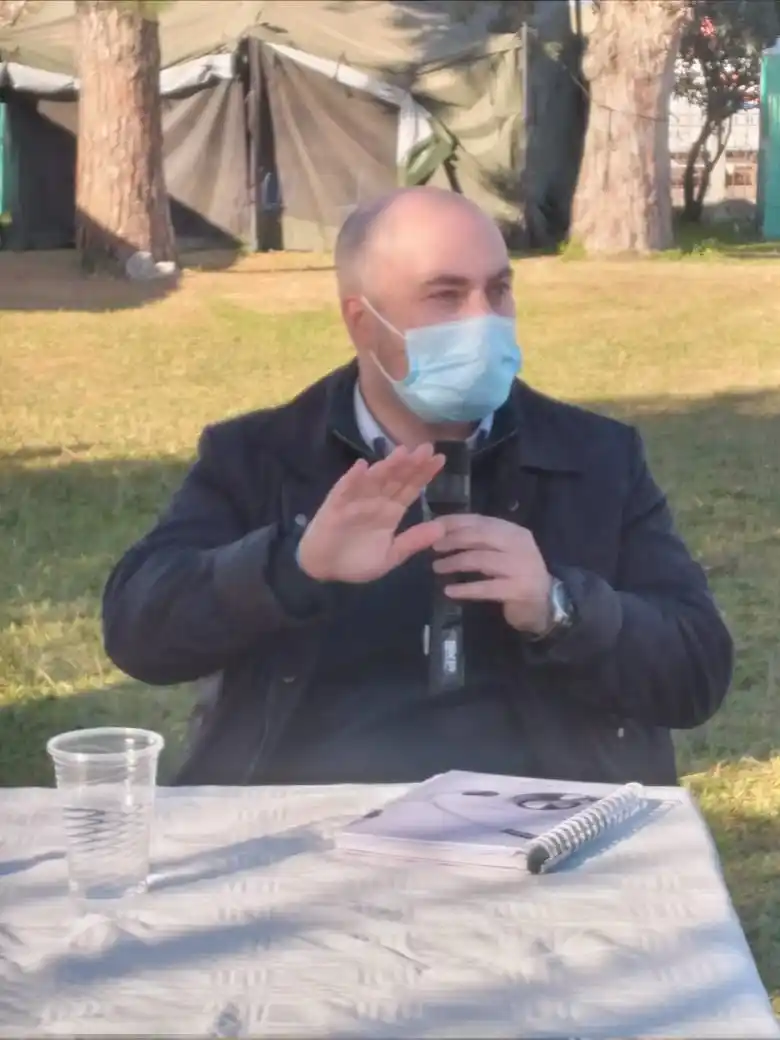 Marcos Bachetti: "estar inscripto es la forma más eficiente y rápida de vacunación"