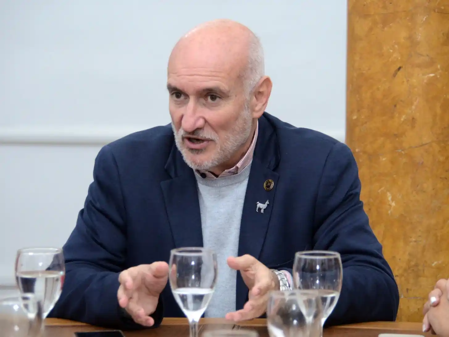 El rector de la Unicen Marcelo Aba.