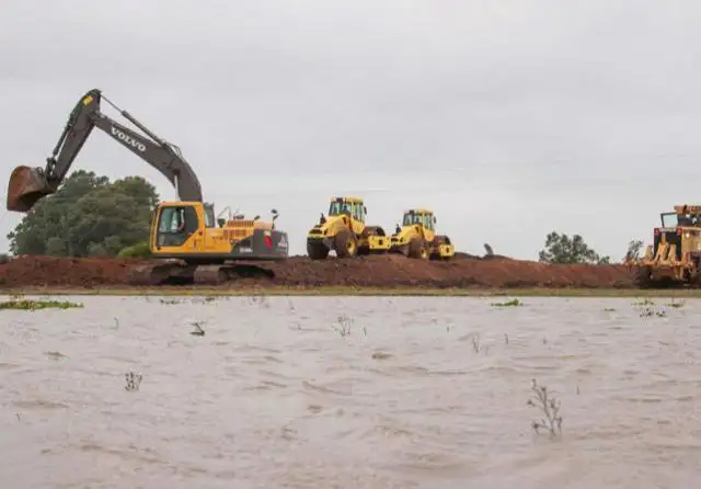 El Estado provincial reforzará los terraplenes de contención
