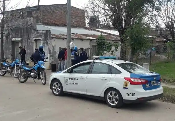 Llevaban un parlante robado y los detuvieron