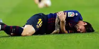 Lionel Messi se fracturó el brazo