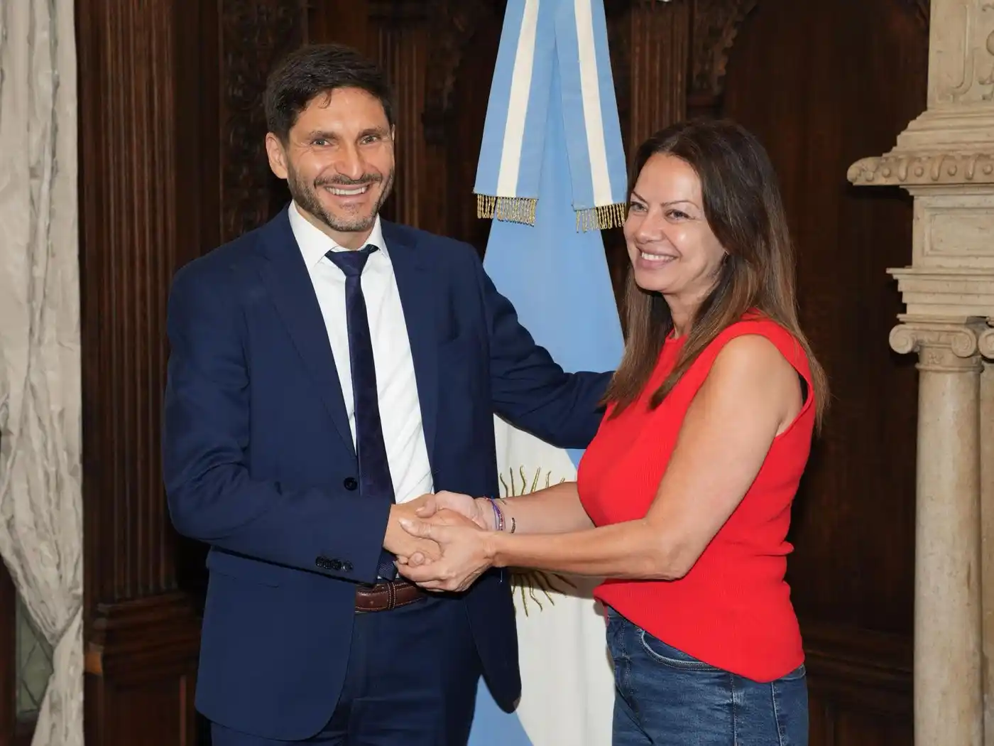 Pullaro firmó un acuerdo con Nación para que se envíen recursos para financiar la Caja de Jubilaciones