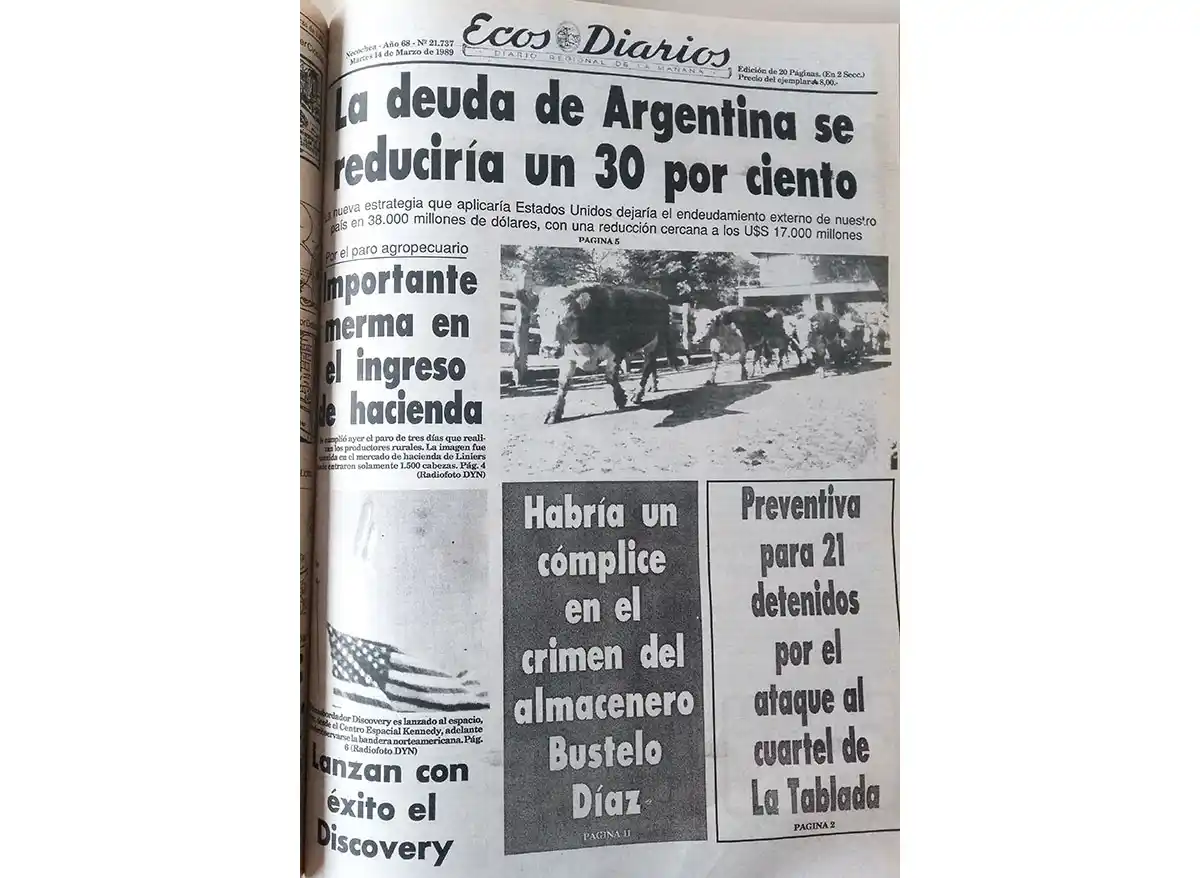 Martes 14 de marzo de 1989