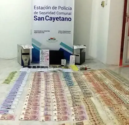 Desbaratan una red de juego clandestino en San Cayetano